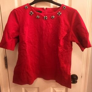Talbots Size Large Women's Top with jewel neck details